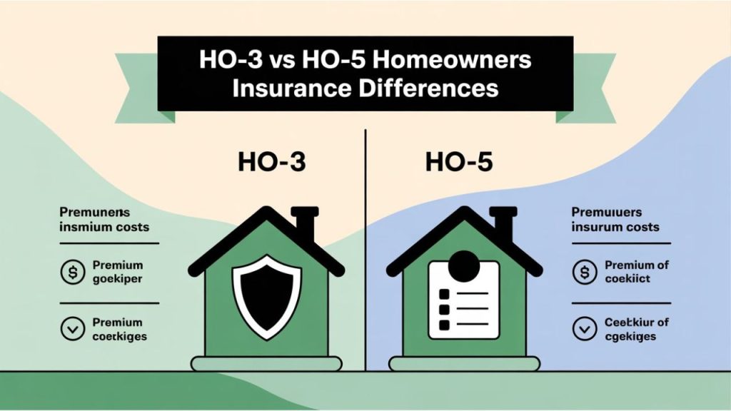 HO-3 vs HO-5 Homeowners Insurance Differences