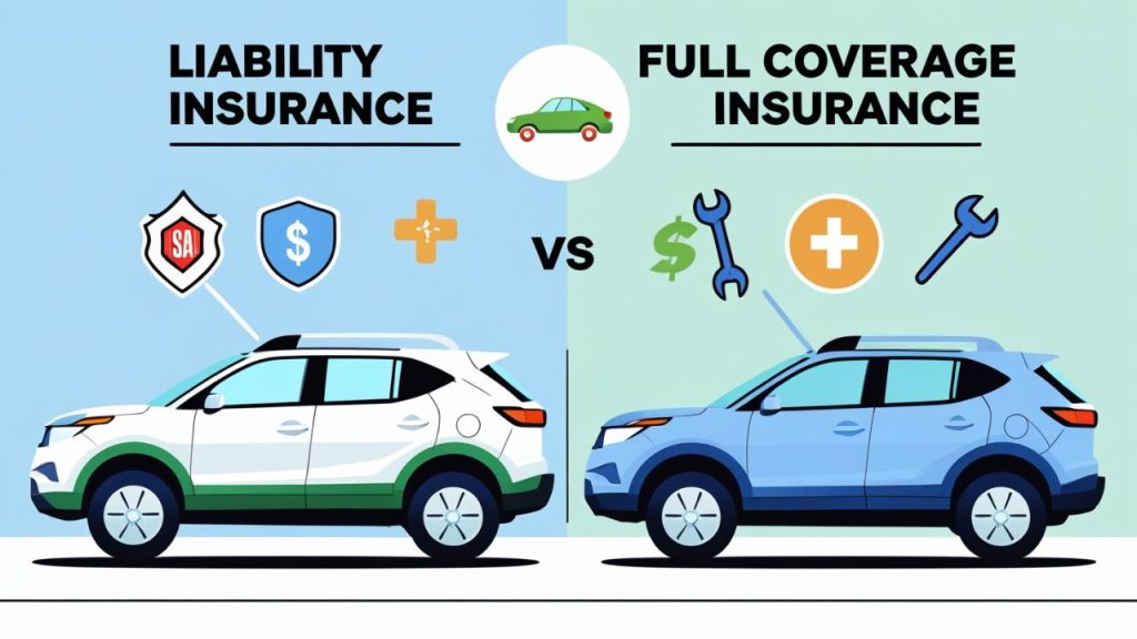 Difference Between Liability And Full Coverage Insurance