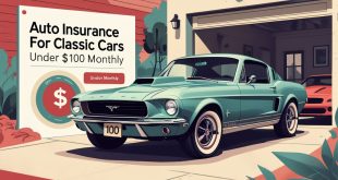 Auto Insurance For Classic Cars Under $100 Monthly