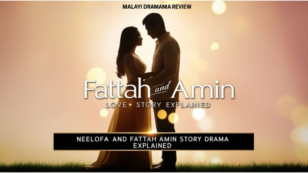 Neelofa and Fattah Amin Love Story Drama Explained
